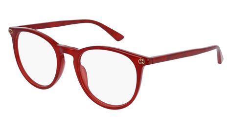 gucci glasses redness face|Gucci red frame eyeglasses.